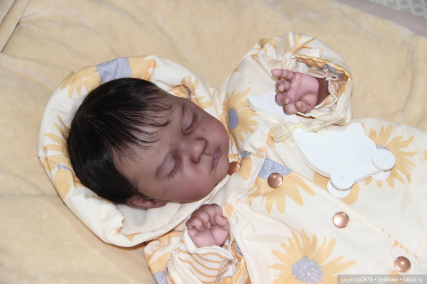 Малышка Мия Ирины Капланской, моя версия 🩷🤎