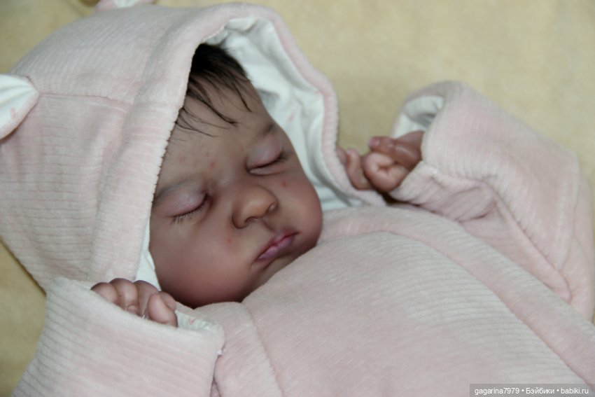 Малышка Мия Ирины Капланской, моя версия 🩷🤎 (фото 3)