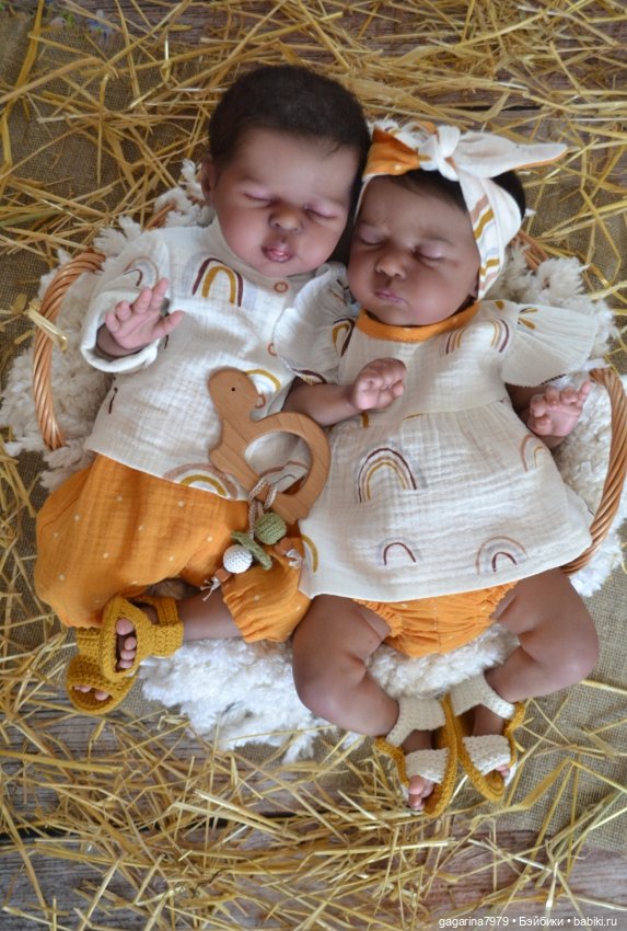 Малышка Мия Ирины Капланской, моя версия 🩷🤎 (фото 2)