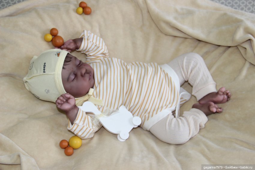 Малышка Мия Ирины Капланской, моя версия 🩷🤎