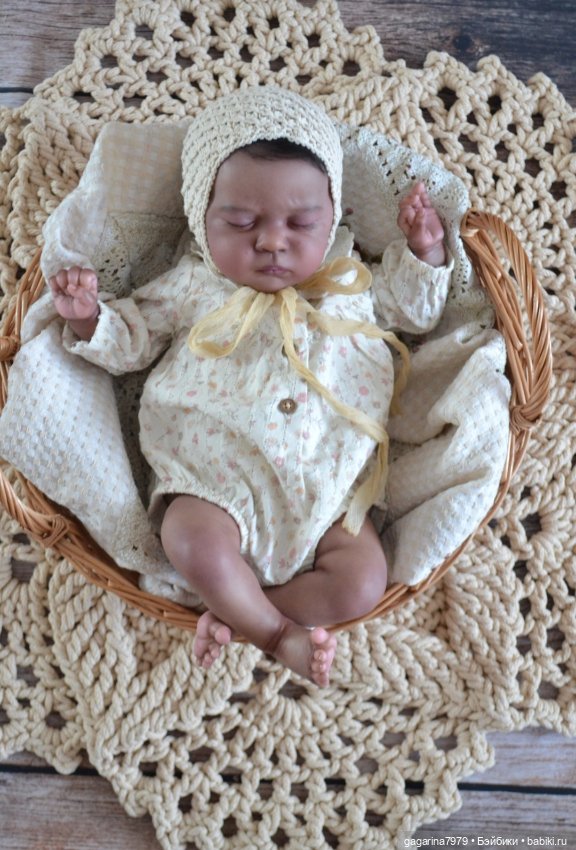 Малышка Мия Ирины Капланской, моя версия 🩷🤎