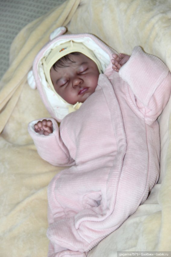 Малышка Мия Ирины Капланской, моя версия 🩷🤎 (фото 4)