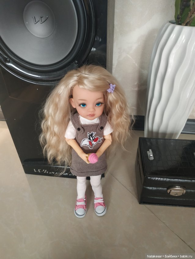 Моя ванильная красотка в новом сарафанчике (фото 5)