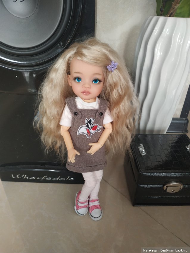 Моя ванильная красотка в новом сарафанчике