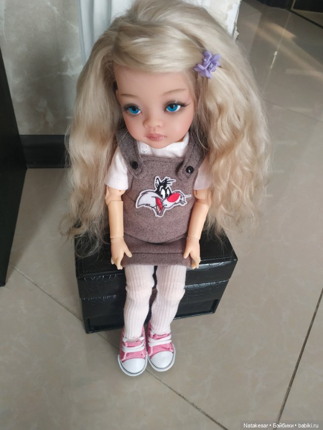 Моя ванильная красотка в новом сарафанчике (фото 4)