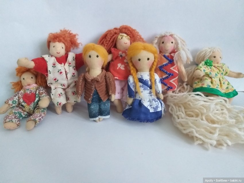 Вездесущие двойняшки — Авторские текстильные куклы: Вальдорфские