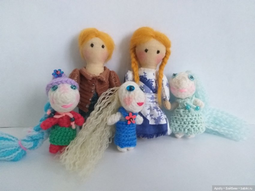 Вездесущие двойняшки — Авторские текстильные куклы: Вальдорфские
