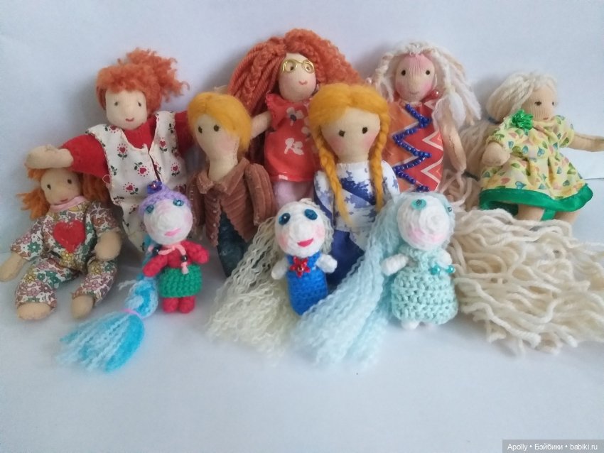 Вездесущие двойняшки — Авторские текстильные куклы: Вальдорфские