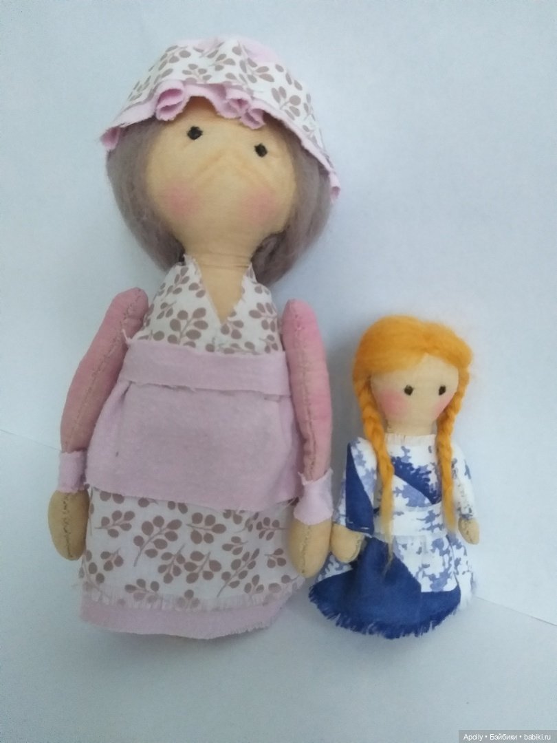 Вездесущие двойняшки — Авторские текстильные куклы: Вальдорфские (фото 4)