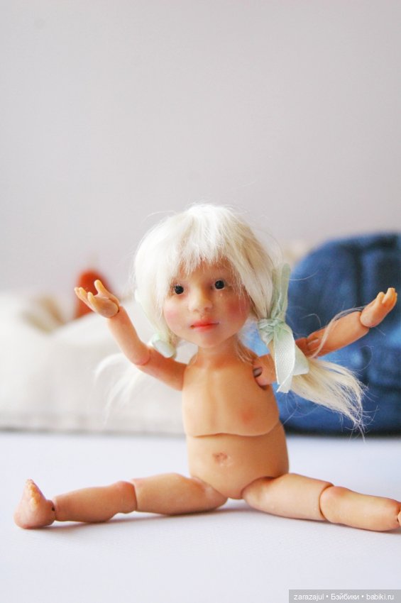 Эжени. Ура! Мы закончили — Лепка авторских кукол: полимерная глина (фото 4)