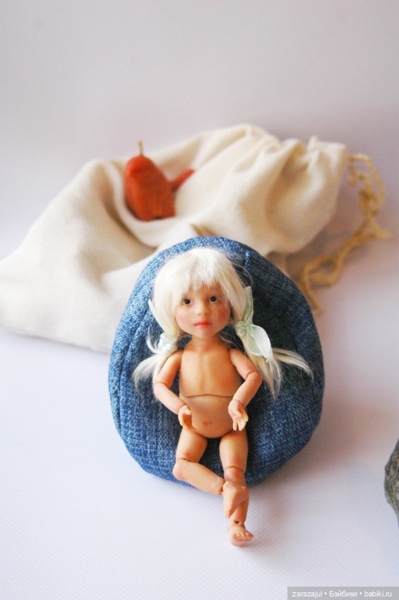 Эжени. Ура! Мы закончили — Лепка авторских кукол: полимерная глина (фото 6)