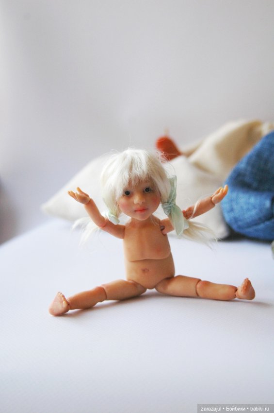 Эжени. Ура! Мы закончили — Лепка авторских кукол: полимерная глина (фото 3)