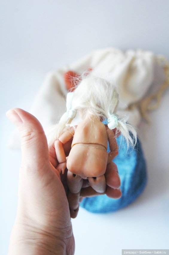 Эжени. Ура! Мы закончили — Лепка авторских кукол: полимерная глина (фото 8)