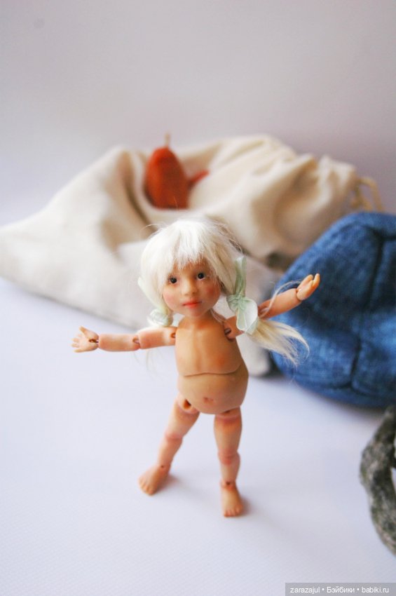 Эжени. Ура! Мы закончили — Лепка авторских кукол: полимерная глина (фото 5)