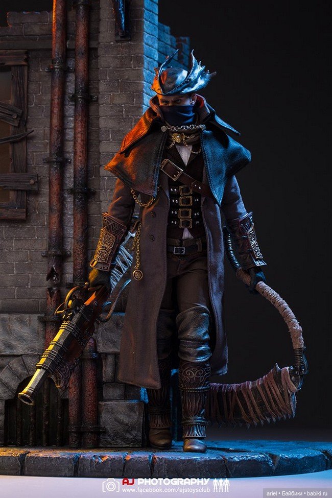 Фигурка Охотника от VTS Toys по игре "Bloodborne"