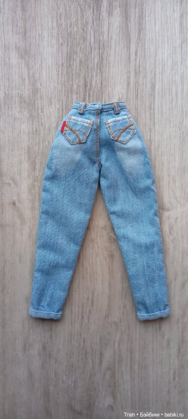 Джинсы для Барби 90-х — Одежда и обувь для кукол своими руками: фото (фото 3)