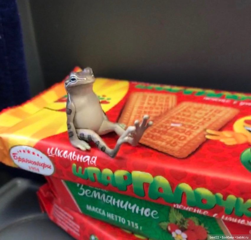 Капсульный лягушонок — Интересные игрушки и фигурки (разное): редкие