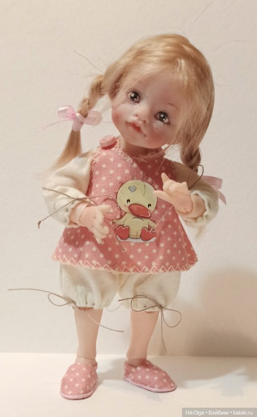 Крошка в ладошке — Авторские шарнирные куклы своими руками: лепка
