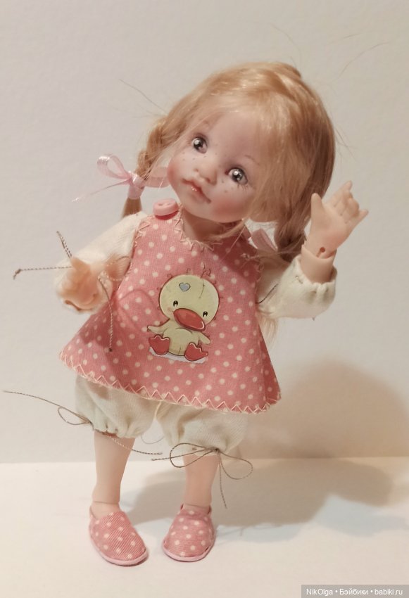 Крошка в ладошке — Авторские шарнирные куклы своими руками: лепка (фото 6)
