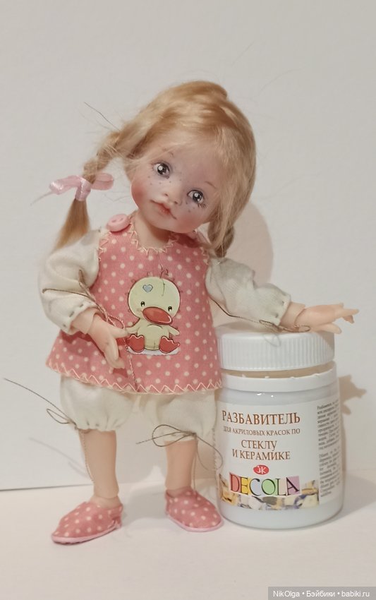 Крошка в ладошке — Авторские шарнирные куклы своими руками: лепка (фото 5)