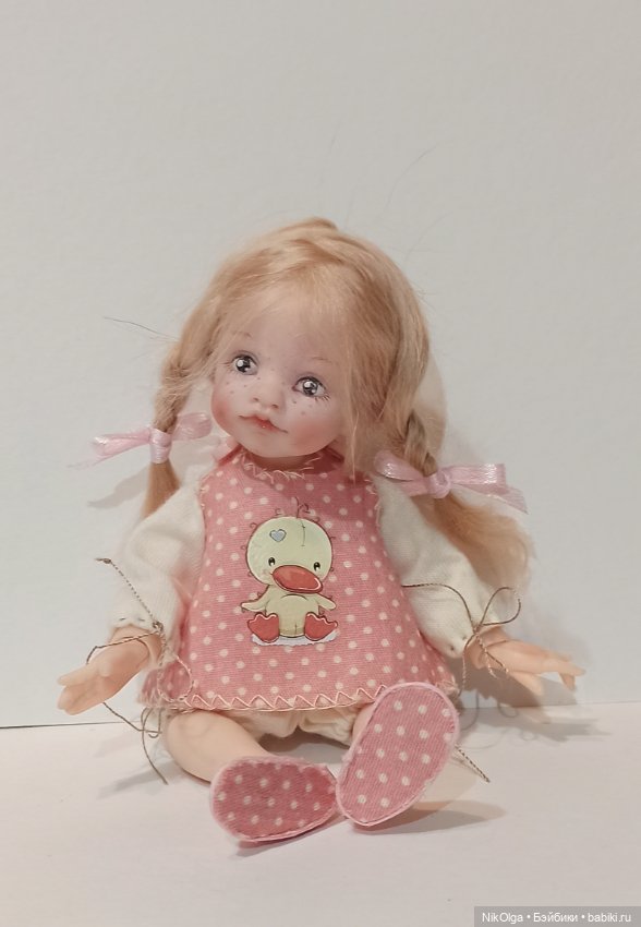Крошка в ладошке — Авторские шарнирные куклы своими руками: лепка (фото 10)