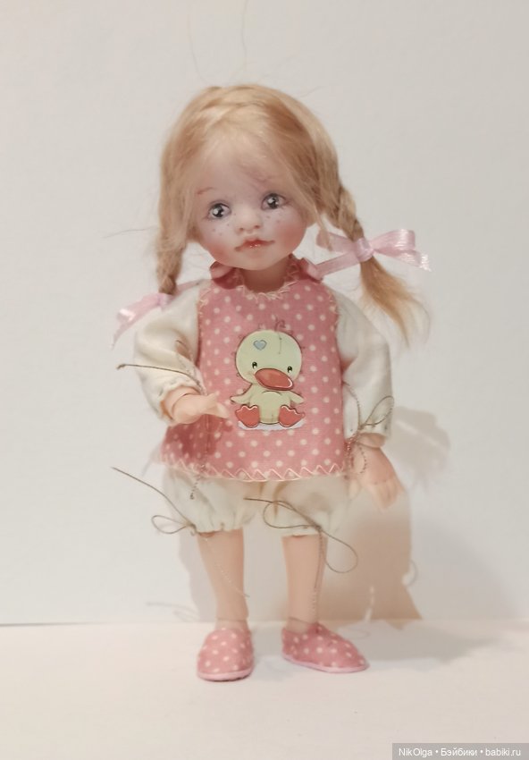 Крошка в ладошке — Авторские шарнирные куклы своими руками: лепка (фото 4)