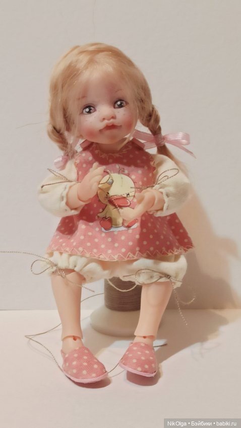 Крошка в ладошке — Авторские шарнирные куклы своими руками: лепка (фото 2)