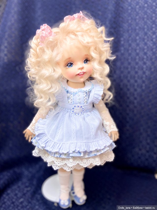 Интерьерная текстильная кукла (фото 2)