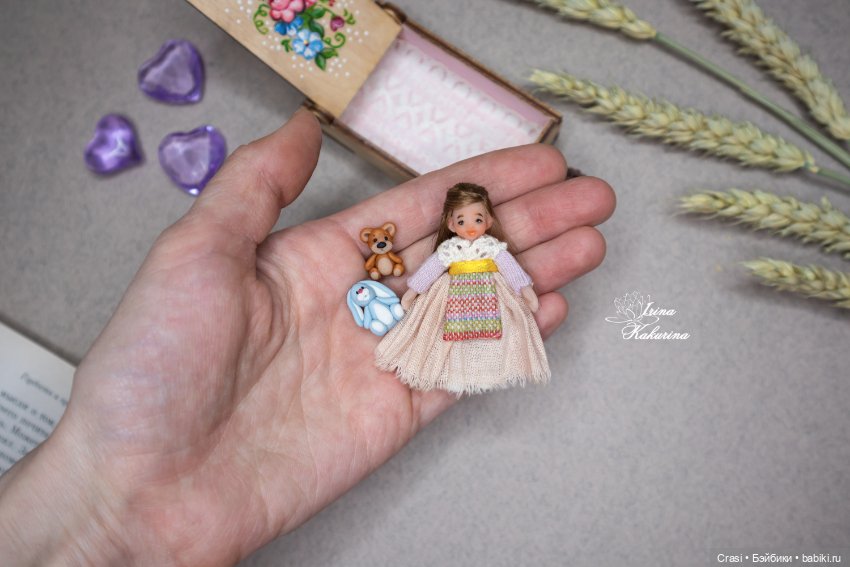 Крошка - малышка в домике-коробочке (фото 3)