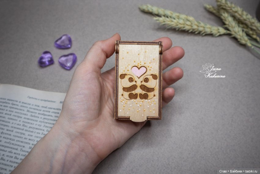 Крошка - малышка в домике-коробочке