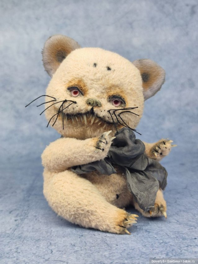Тедди кот Marqe — Авторские мишки Тедди и друзья: фото (фото 8)
