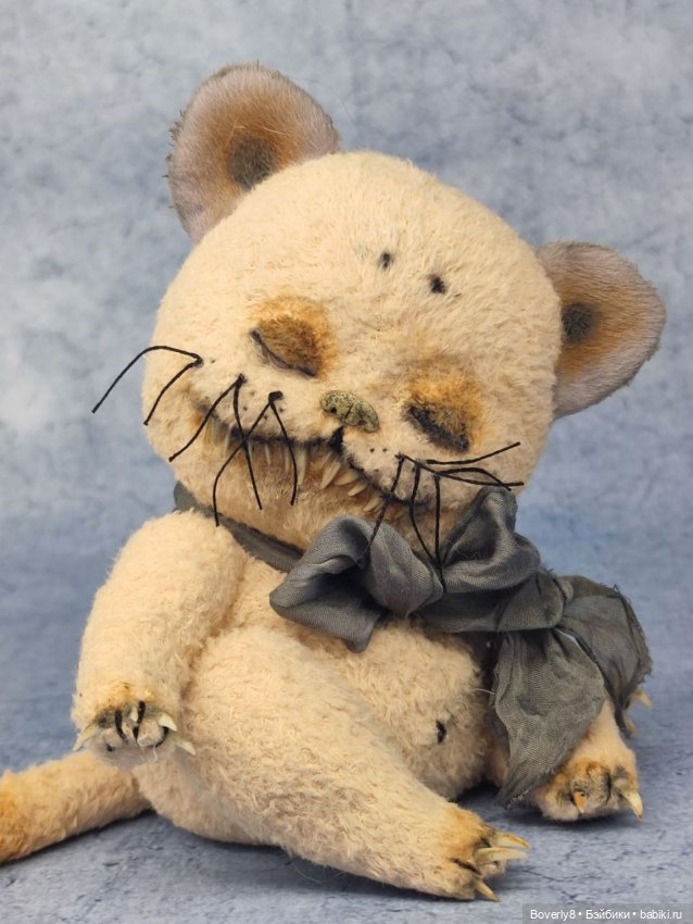 Тедди кот Marqe — Авторские мишки Тедди и друзья: фото (фото 5)