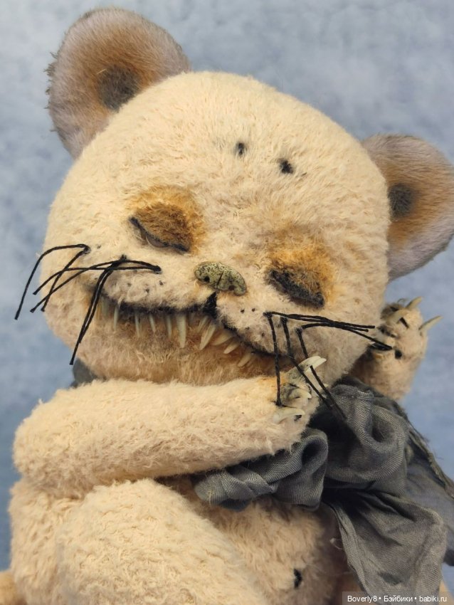 Тедди кот Marqe — Авторские мишки Тедди и друзья: фото (фото 4)