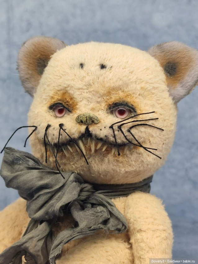 Тедди кот Marqe — Авторские мишки Тедди и друзья: фото (фото 6)