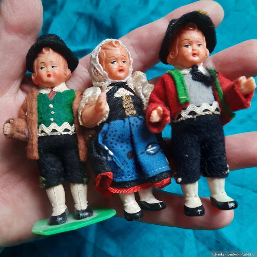 Неизвестное трио👬🧍‍♀️ — Опознание кукол СССР и ГДР: поиск по фото