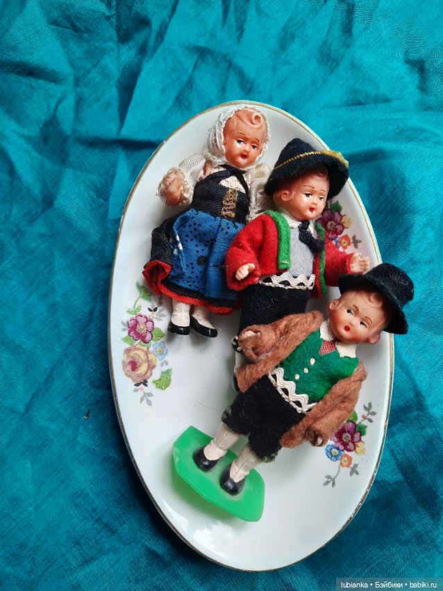 Неизвестное трио👬🧍‍♀️ — Опознание кукол СССР и ГДР: поиск по фото (фото 5)