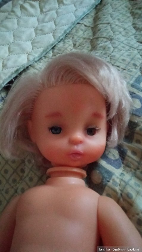 Замена глаз у куклы ГДР — Ремонт кукол СССР и ГДР (немок): чернота (фото 3)