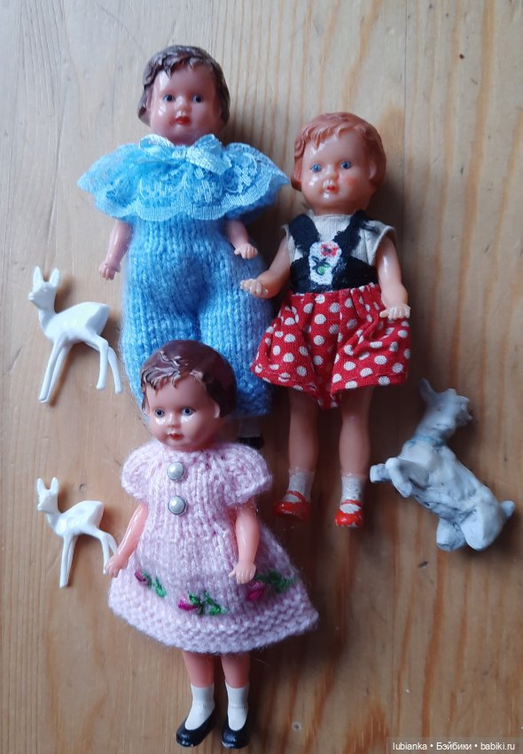 Арийское трио🥰🏵🌻🌼☘️🌾 — Винтажные куклы ГДР (Немки): Бигги