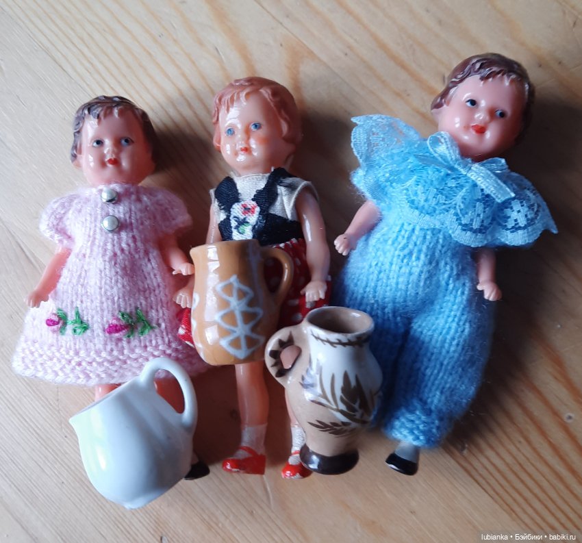 Арийское трио🥰🏵🌻🌼☘️🌾 — Винтажные куклы ГДР (Немки): Бигги