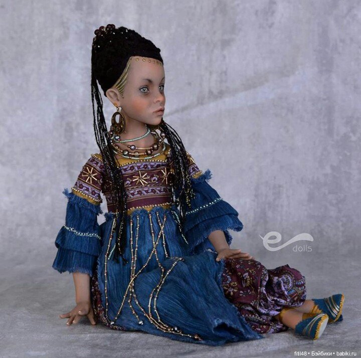 Авторские куклы Алены Фомичевой