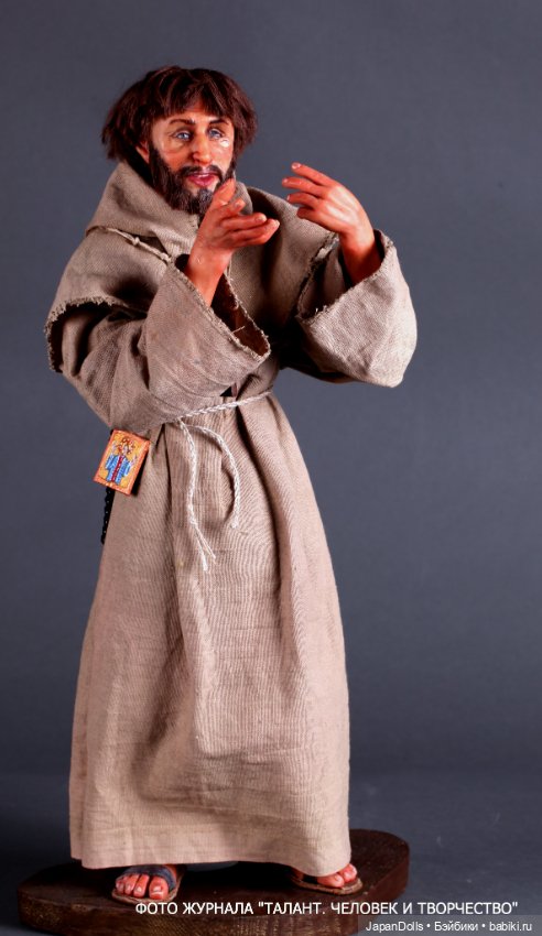 "Рубрук в Монголии" на выставке "Куклы с характером.Перезагрузка"