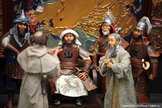 "Рубрук в Монголии" на выставке "Куклы с характером.Перезагрузка"