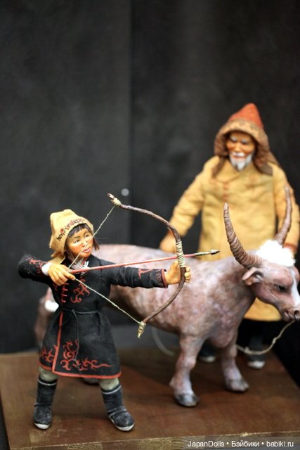 "Рубрук в Монголии" на выставке "Куклы с характером.Перезагрузка" (фото 6)
