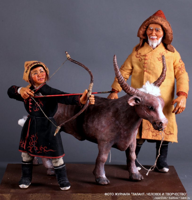 "Рубрук в Монголии" на выставке "Куклы с характером.Перезагрузка"