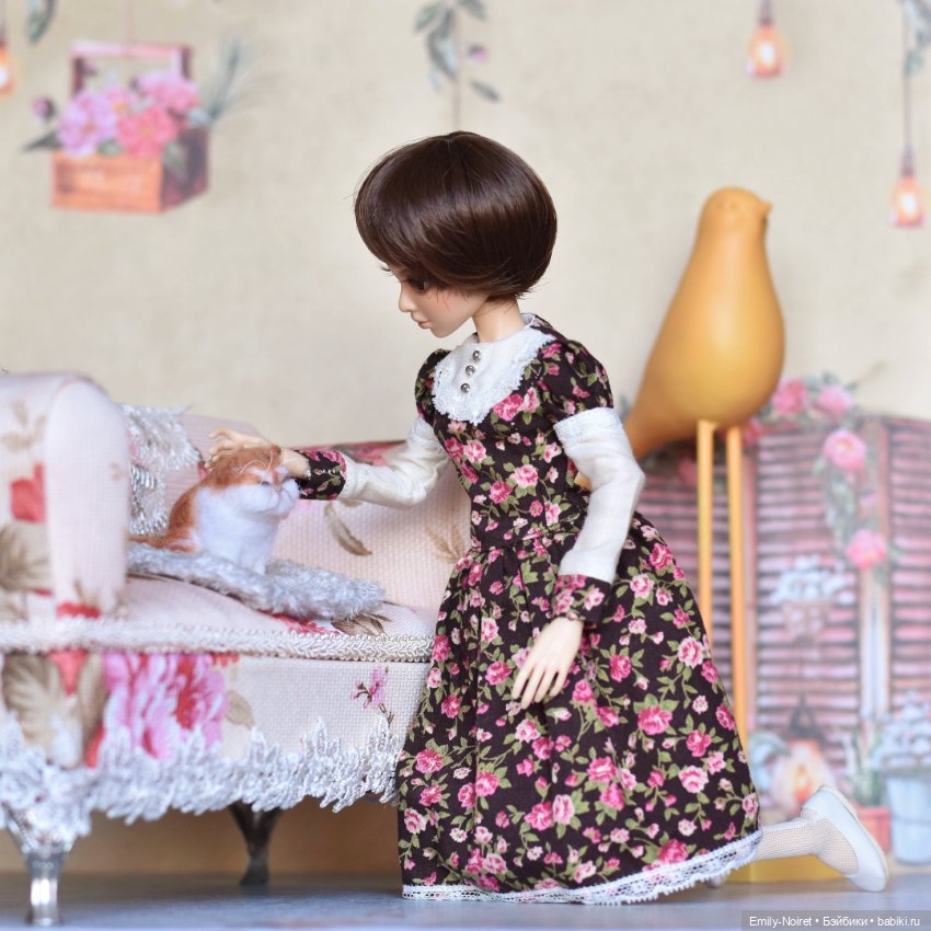 Мила и кисулькин, который хочет спать (фото 8)