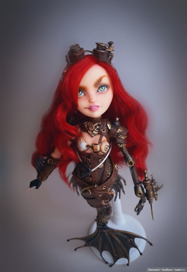 Мои новые ООАки кукол в стимпанке (фото 4)
