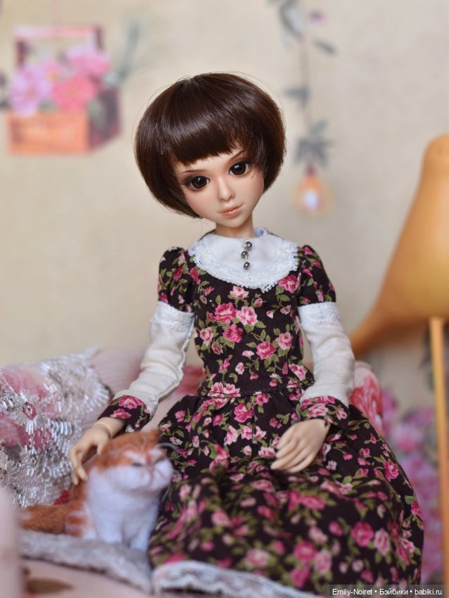 Мила и кисулькин, который хочет спать (фото 5)