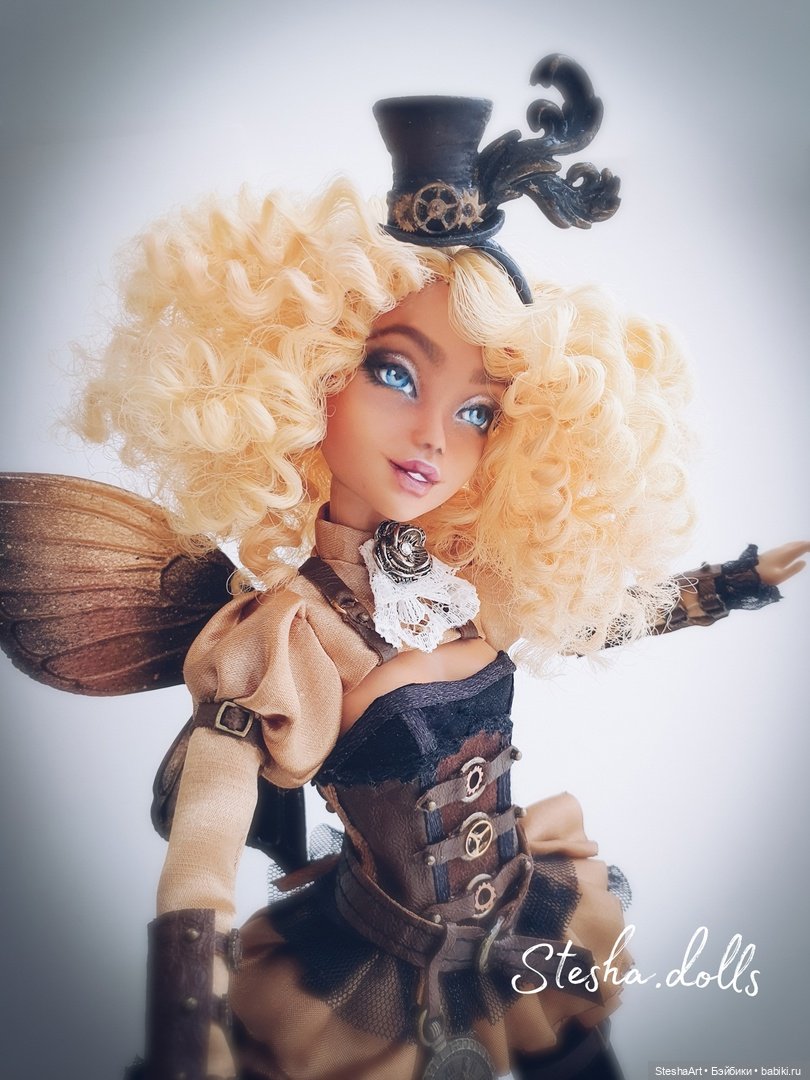 Мои новые ООАки кукол в стимпанке (фото 10)