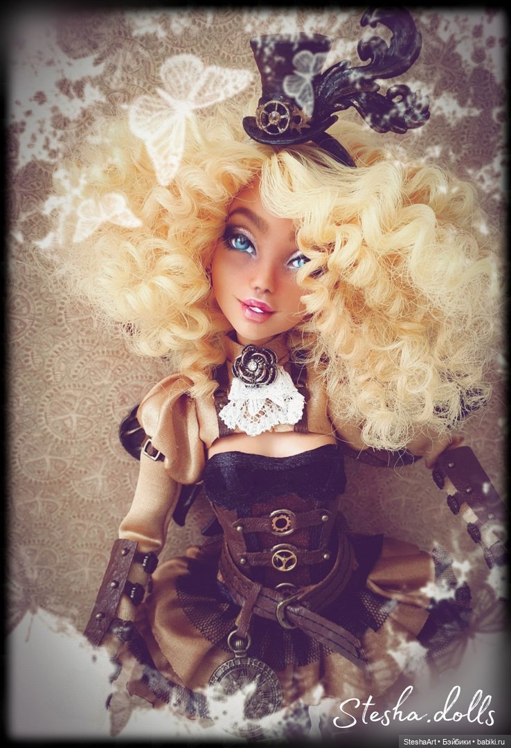 Мои новые ООАки кукол в стимпанке (фото 7)