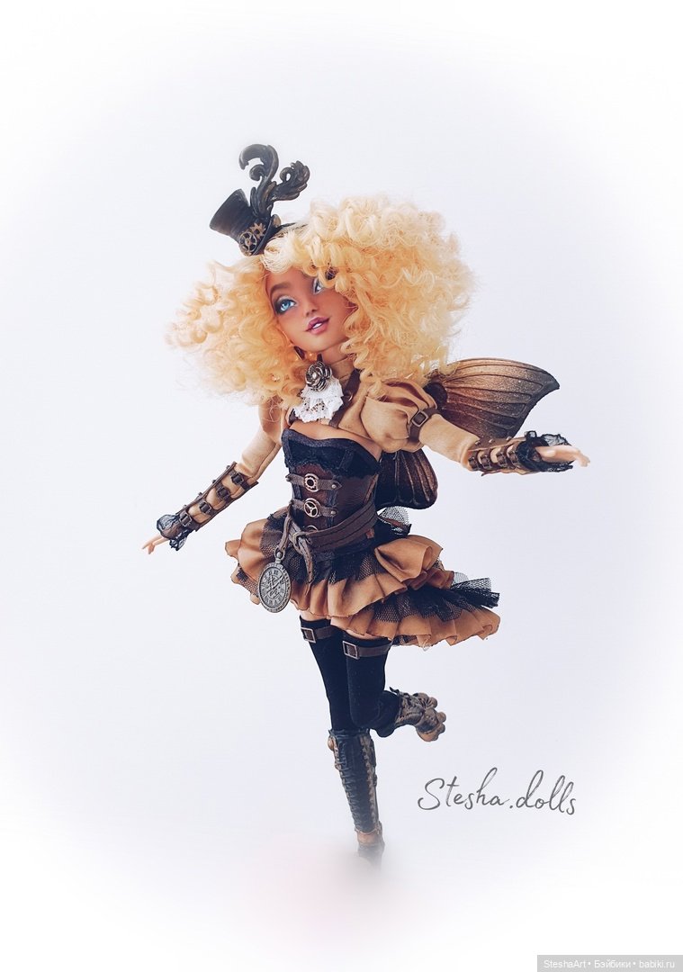 Мои новые ООАки кукол в стимпанке (фото 9)